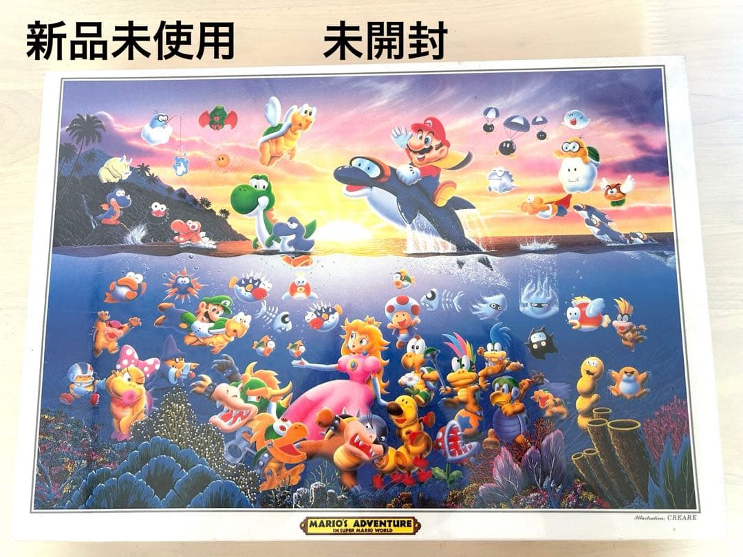 マリオアドベンチャー スーパーマリオワールド 南の島のマリオ パズル