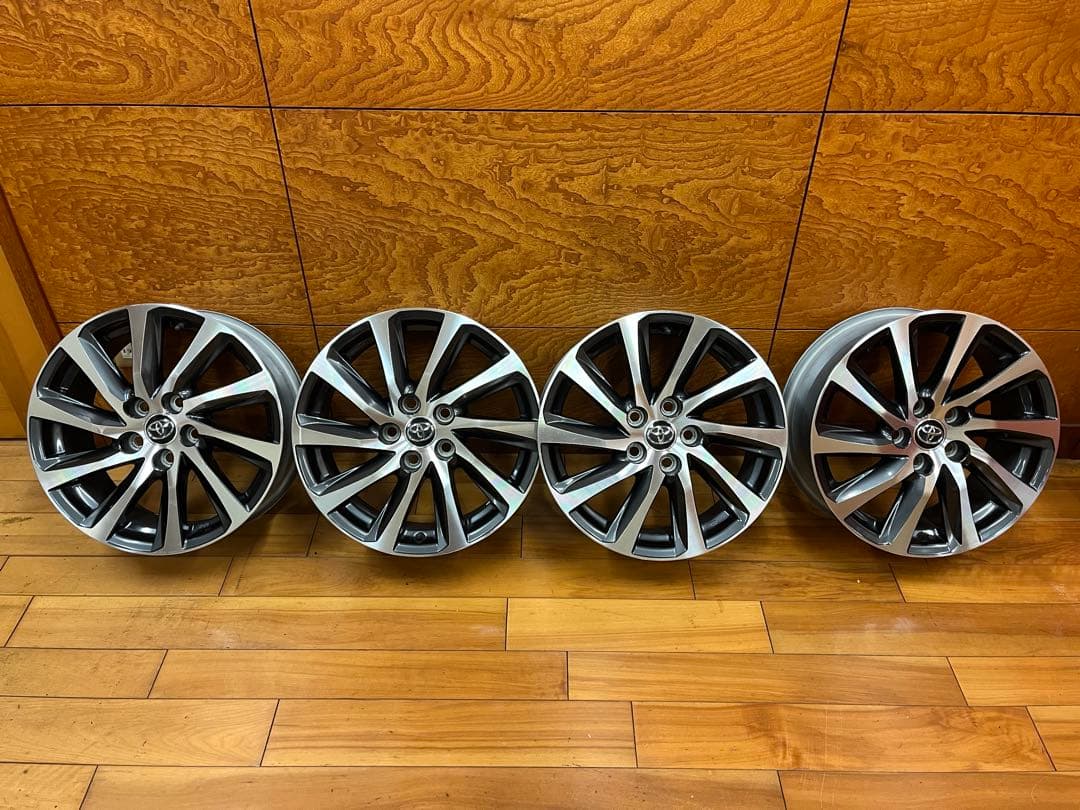 30アルファード ヴェルファイア 純正ホイール4本 TOYOTA トヨタ アルファード ヴェルファイア 30/35W 後期 Executive