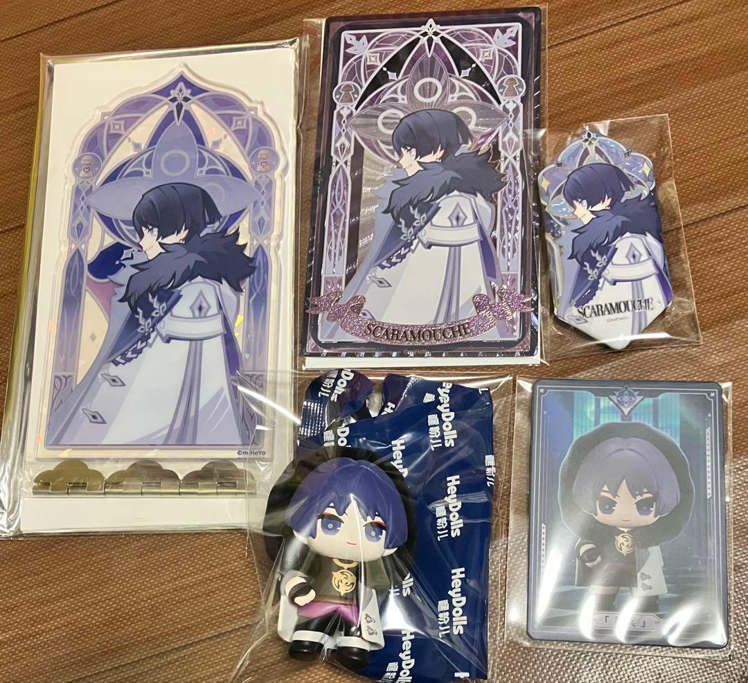 し*り様 原神 アクリルスタンド 執行官 霜痕与権焔　残兵　スカラマシュ　放浪者 原神 霜痕与権焔シリーズ アクリルスタンド ランダム（2026年2月末順次