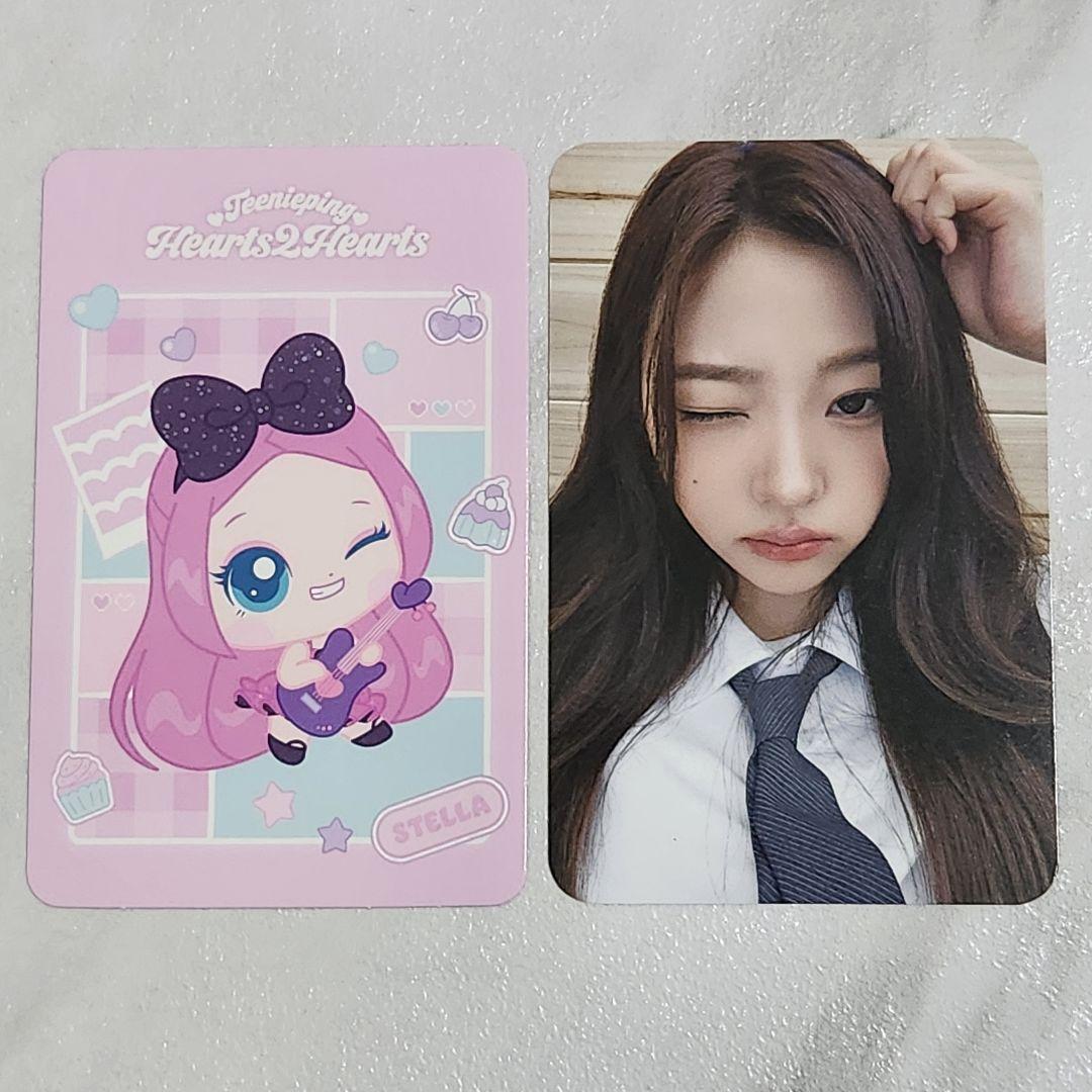 HEARTS2HEARTS ステラ 特典 トレカ ティニピン H2H 韓国 2枚 - メルカリ