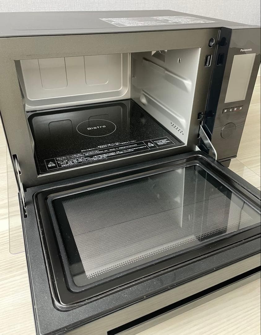 ジャンク】Panasonic ビストロ オーブンレンジ NE-BS6A-K 黒 - メルカリ