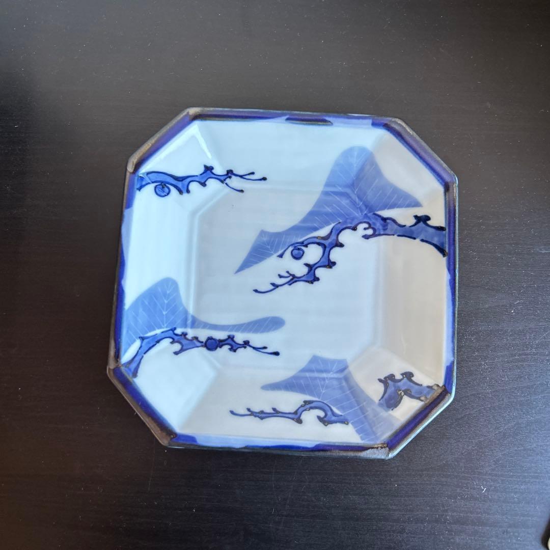 澤田痴陶人　染付松絵文八角皿 染錦金彩鳳凰 菊割中皿 | 有田焼 深川製磁｜公式オンラインストア