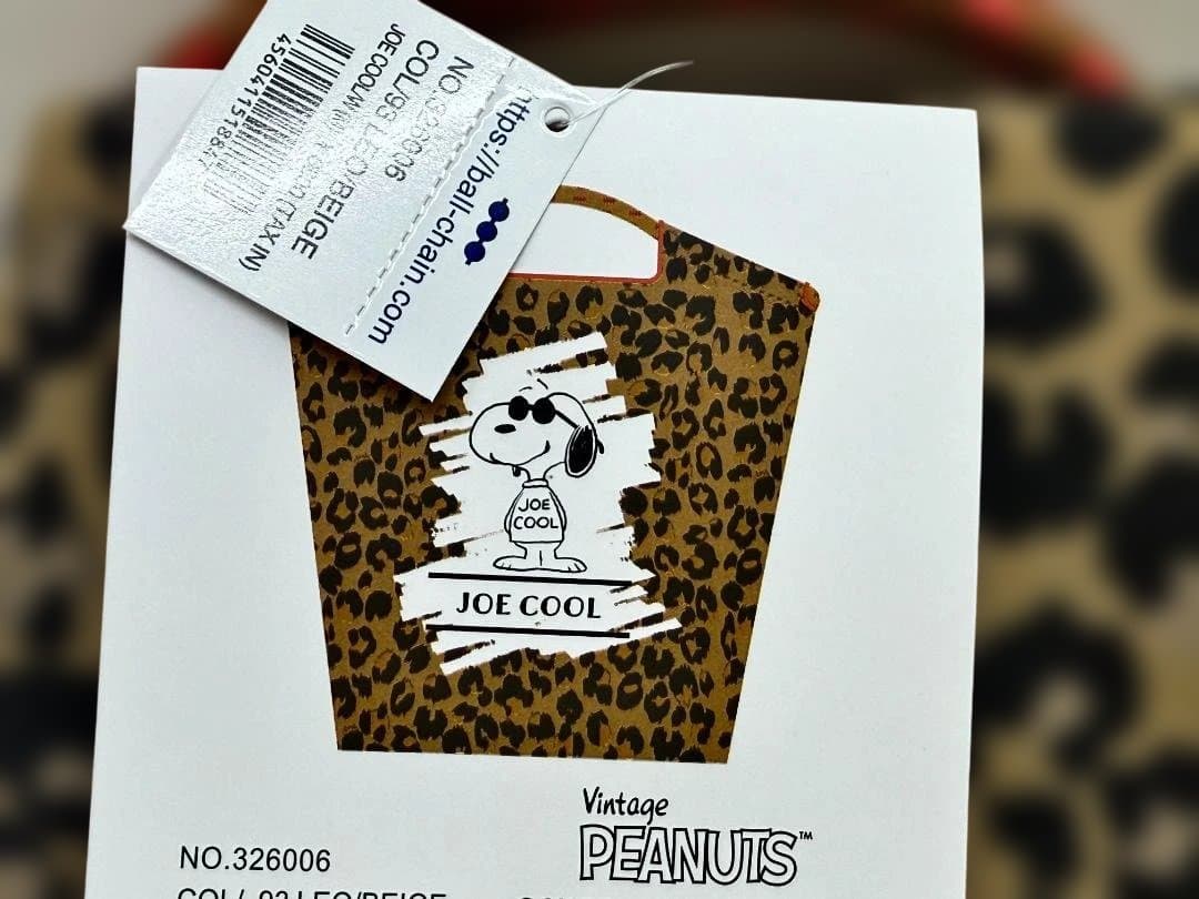 新品 大阪 限定 スヌーピー ヒョウ柄 エコバッグ Ball & Chain - メルカリ