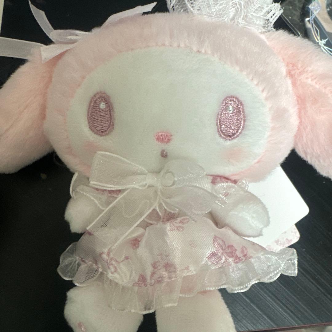 マイメロディ 白いちごのティータイム ぬいぐるみマスコット