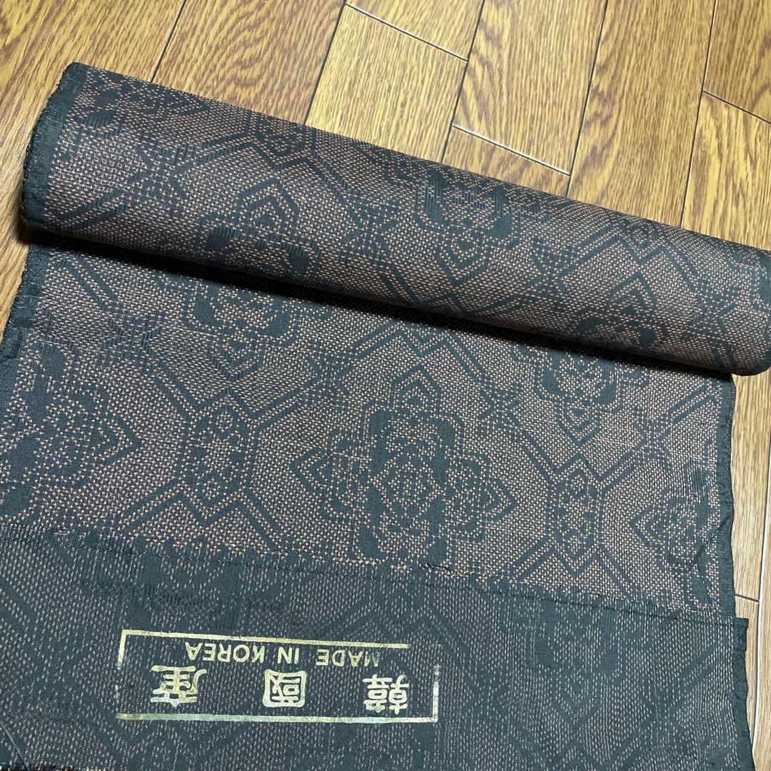 着物ワンピーステントラインマキシ丈《11》大島紬や紬等(7マルキ含)M〜L