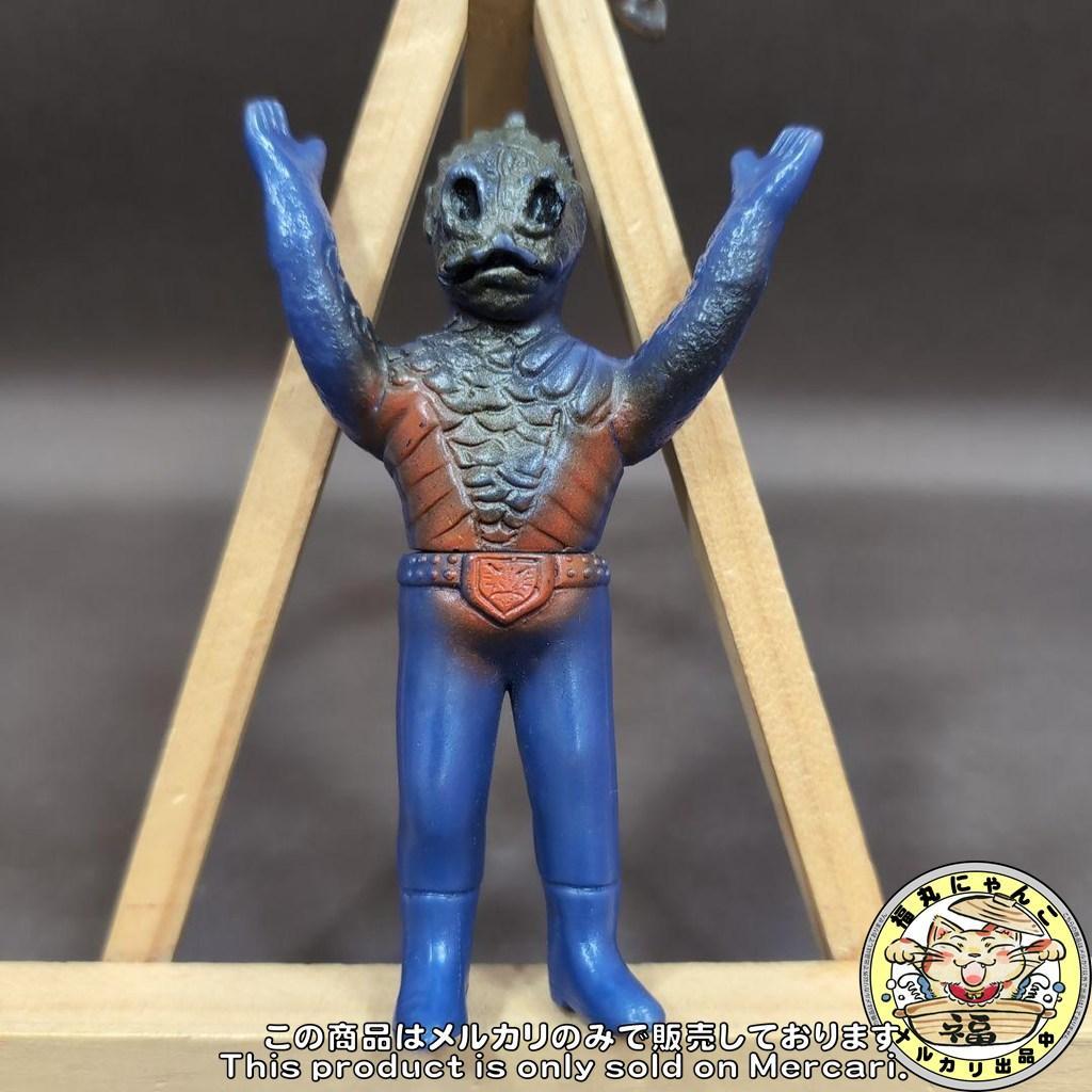 レア】仮面ライダーミニソフビ アマゾニア 旧バンダイ 昭和 怪人