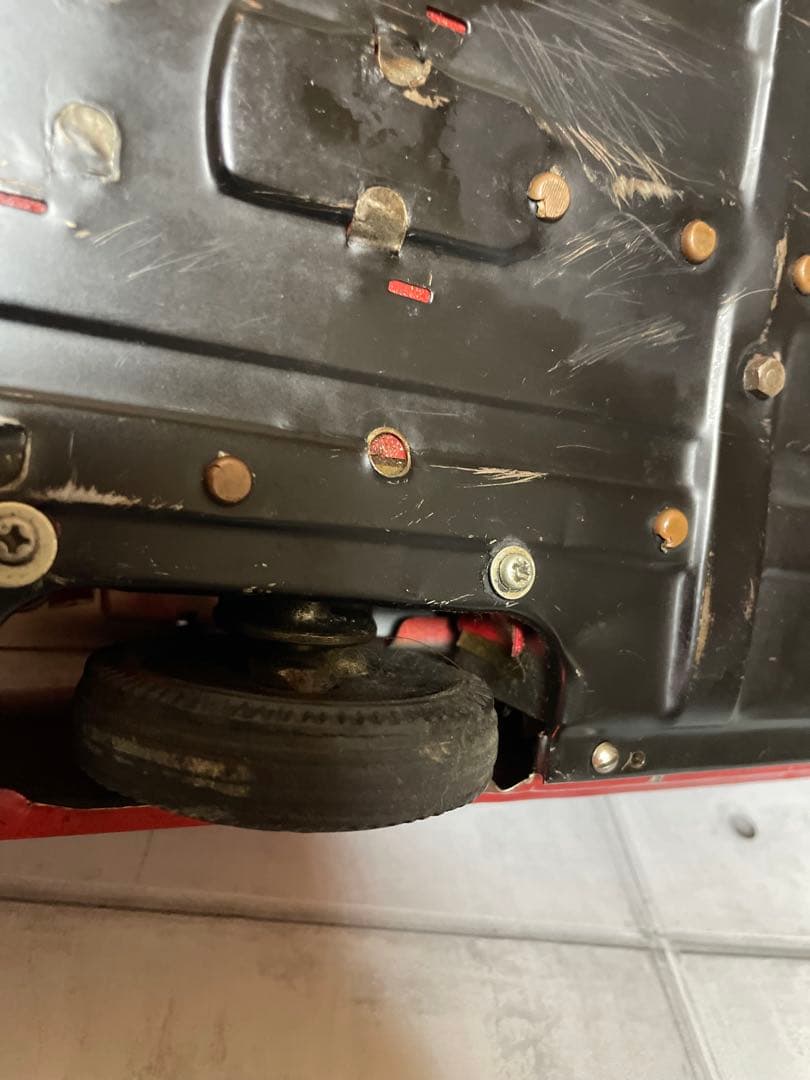 ヨネザワ超大型ブリキキャデラック特大550mm不動　大きく大迫力です！