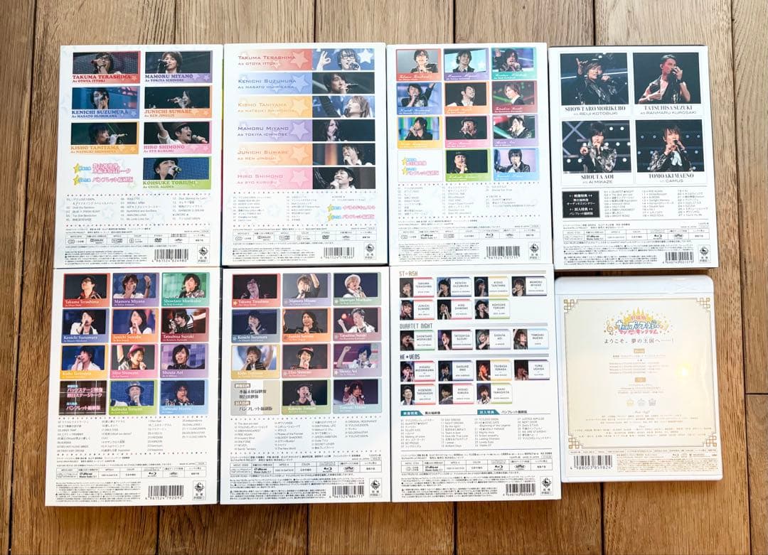 うたプリ プリライ ライブ LIVE アニメ Blu-ray 8本まとめ売り