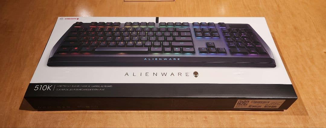 ALIENWAREロー プロファイル ゲーミング キーボード 510K