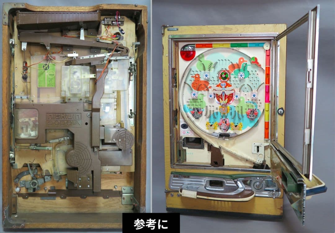 西陣 手打ち式パチンコ台 『白いカモメ』スーパーデラックス 昭和