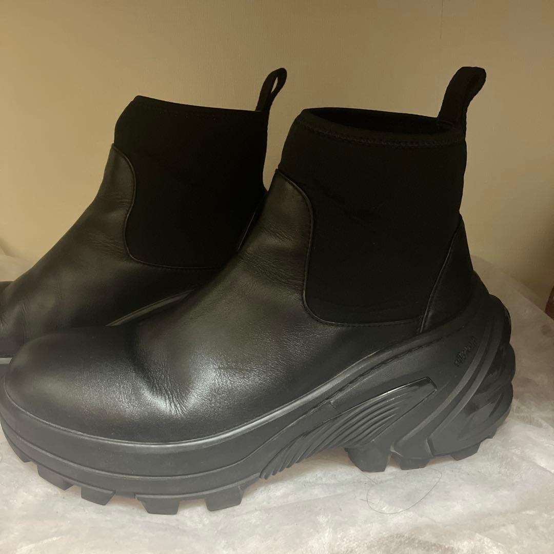 1017 ALYX 9SM ブラック エラスティック ブーツ - メルカリ