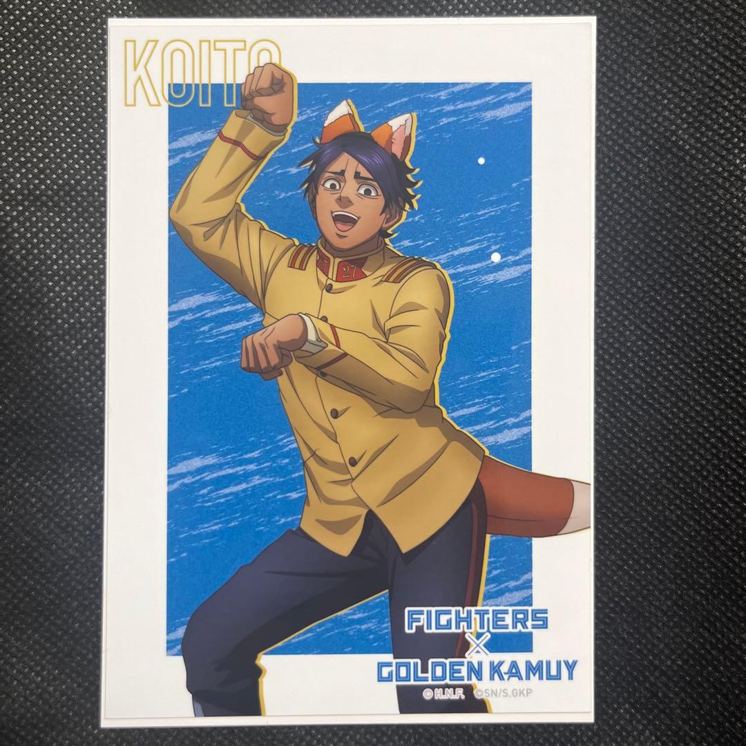 ゴールデンカムイ 日本ハムファイターズ 鯉登音之進 鯉登少尉