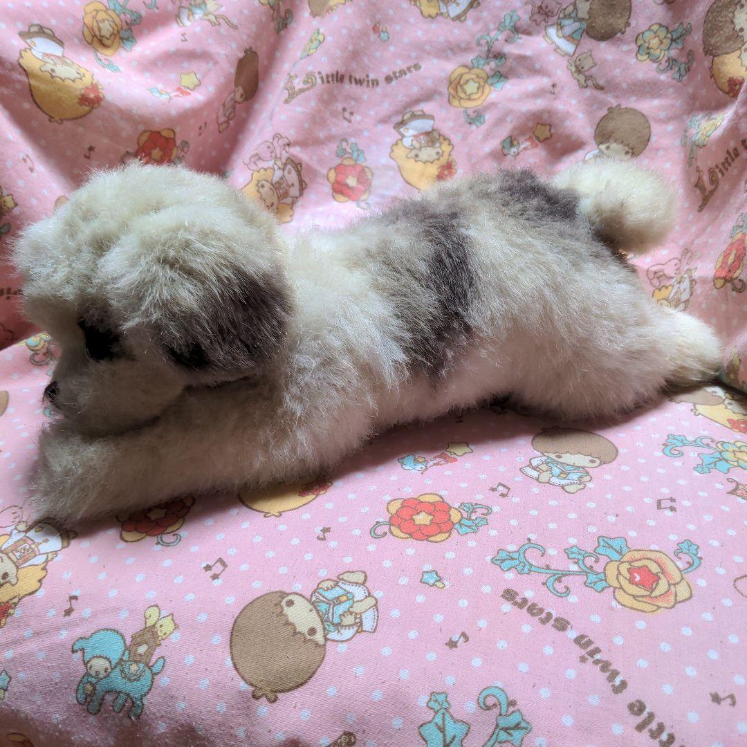 四季オリジナル ぬいぐるみ シーズー 犬 ぬいぐるみ 昭和レトロ