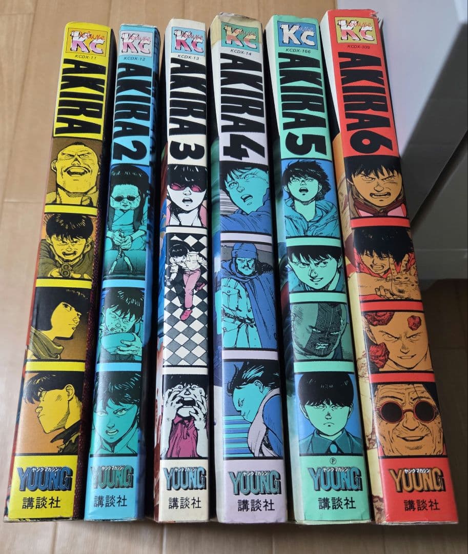 全巻初版 完結版 AKIRA 6冊セット 著者大友克洋 1984年～ - メルカリ