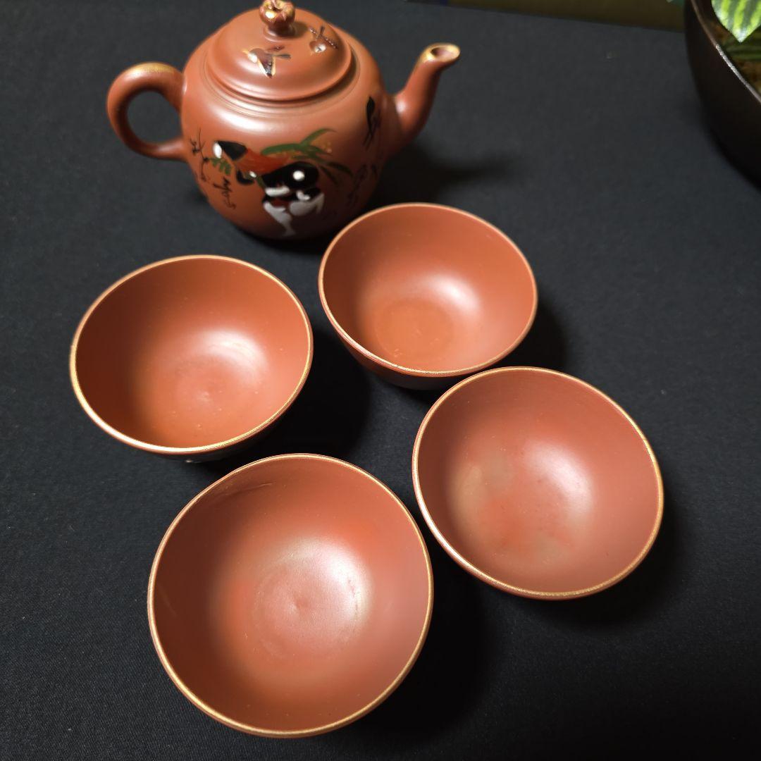 備前焼 希少 木仙 煎茶器 5点