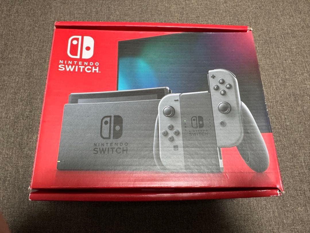 Nintendo Switch【HAC-001】 Amazon.com: Nintendo Switch with Gray Joy‑Con - HAC-001(-01