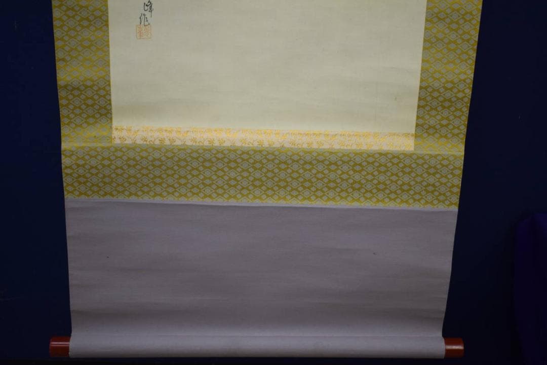 真作/晃峰/御雛図/雛祭り/桃の節句/布袋屋掛軸HJ-135 - メルカリ