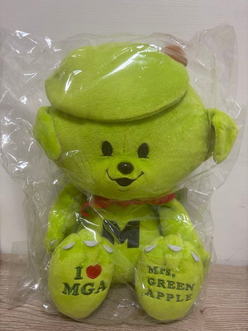 キ*ィ様 Mrs. GREEN APPLE メメル ぬいぐるみ MEMERU Plush Toy」「MEMERU Plush Toy Keyholder」二次受注販売 -Mrs