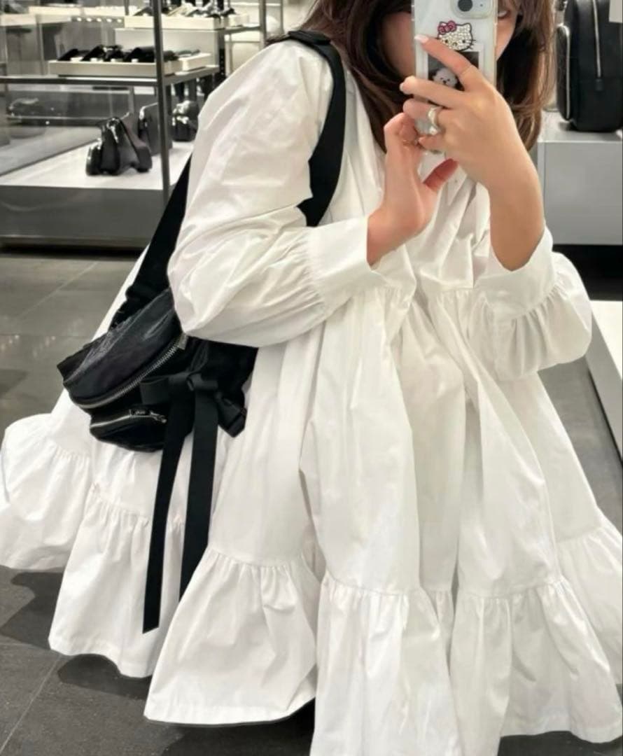 エピヌ épine é ribbon satin 2way body bag