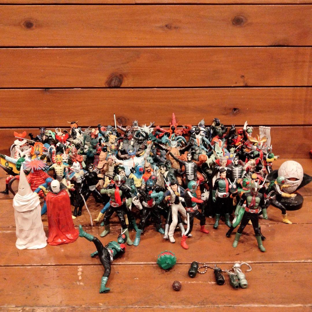 仮面ライダー HG 1号 2号 V3 フィギュア 怪人ショッカー首領 計110体 仮面ライダー』のHGフィギュアclassicシリーズ第3弾に旧2号が登場