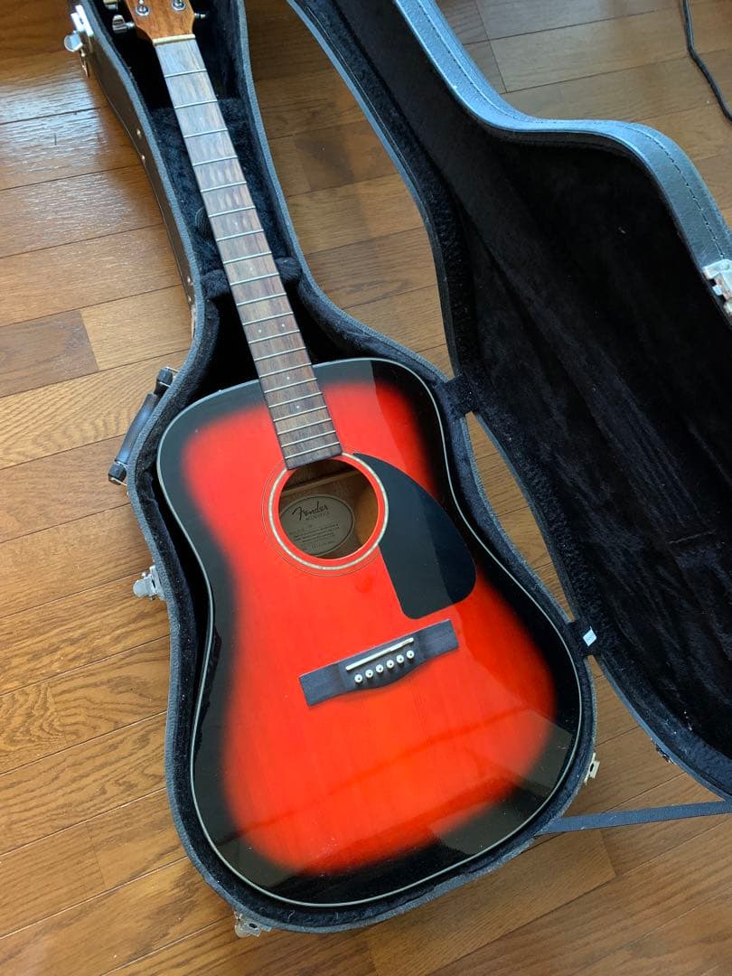 美品Fender cd-60s dread nat + SKBハードケース