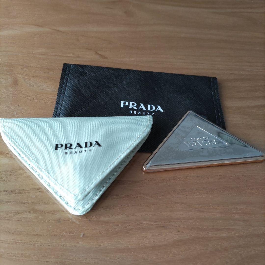 PRADA プラダ 香水 ノベルティ ミラー ギフトボックス ショッパー