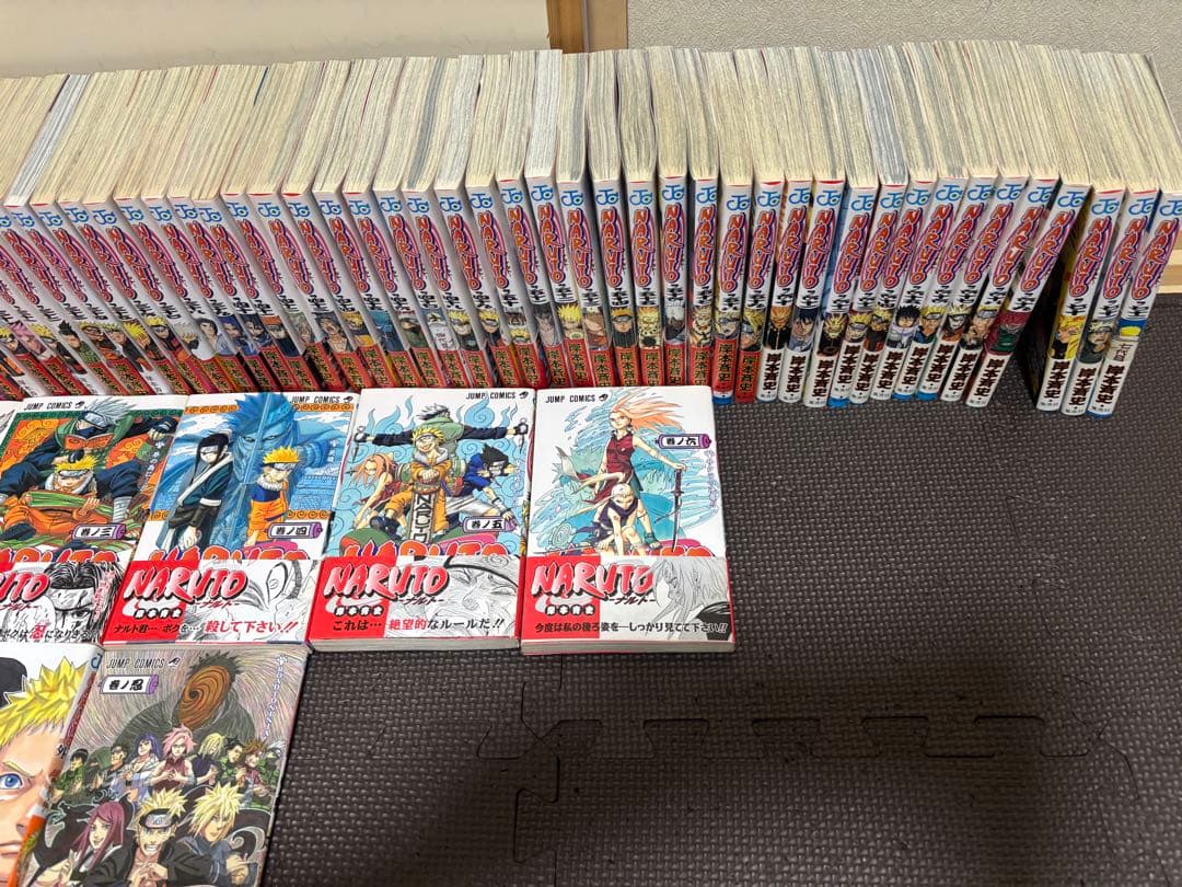 NARUTO 全72巻セット おまけ付き 初版多数 - メルカリ