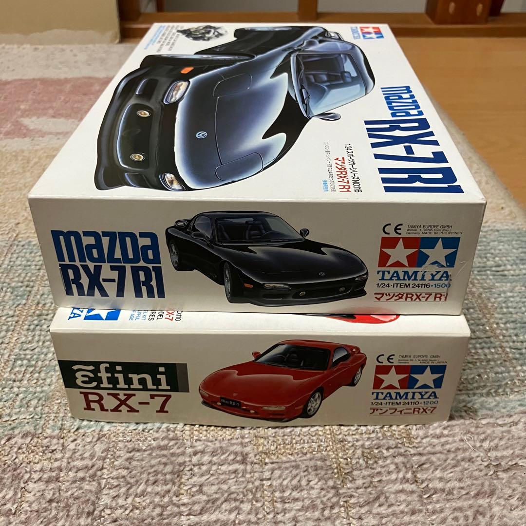 タミヤ1/24マツダRX-7.アンフィニRX-7セット - メルカリ