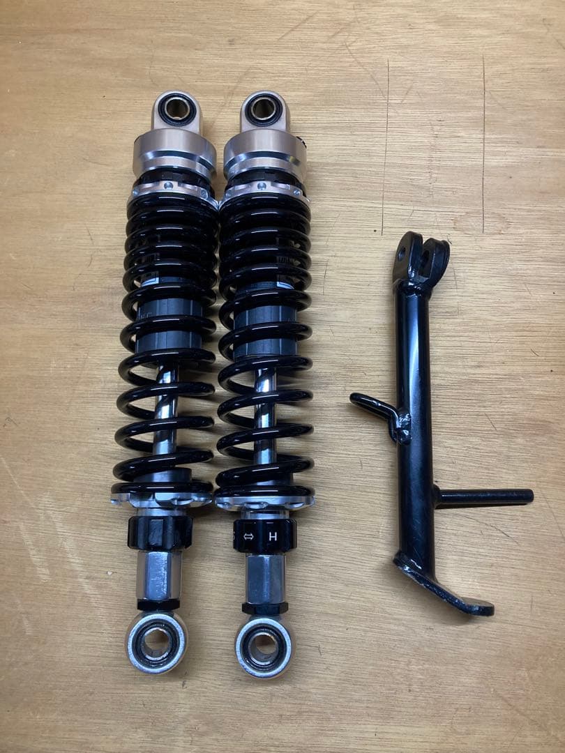 GB350/S デイトナ　ローダウンキット　サスペンション　サイドスタンド ローダウンキット ブラックボディ/ブラックスプリング GB350/S（'21