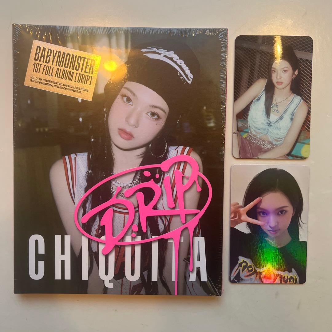 BABYMONSTER ベビモン チキータ DRIP タグ アルバム トレカ - メルカリ