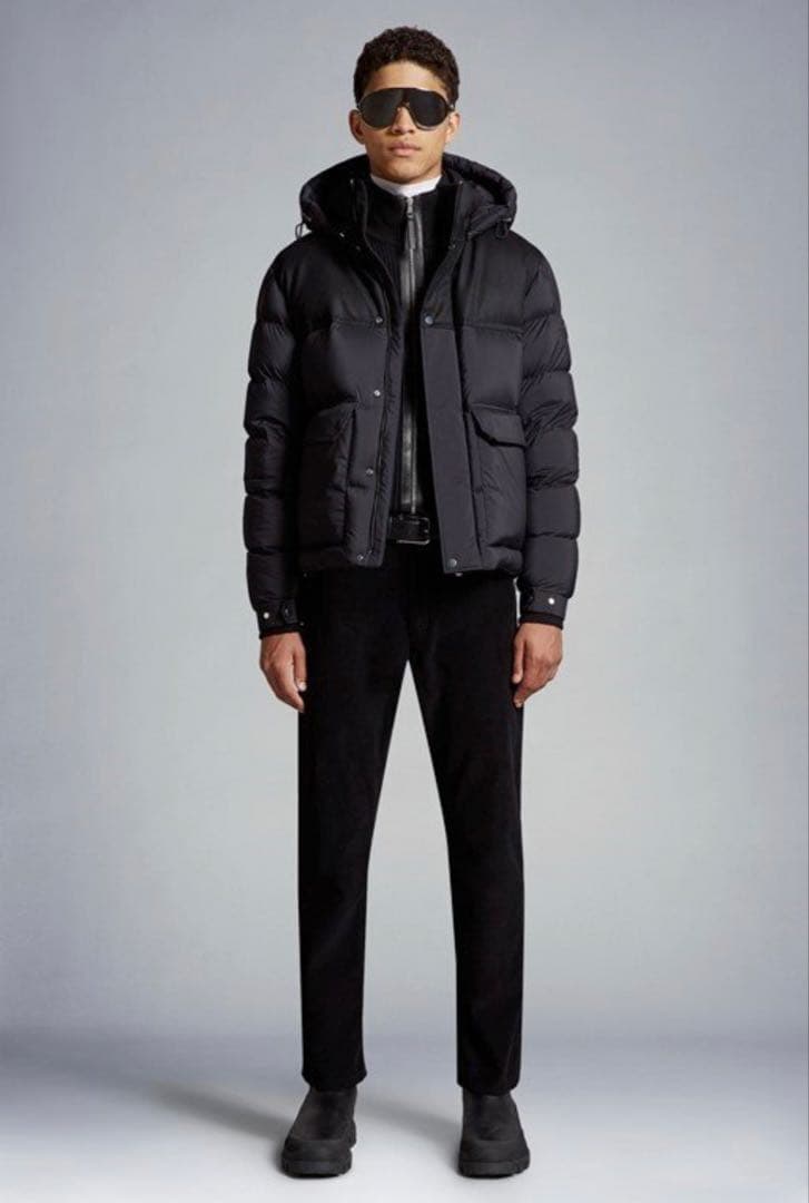 38万新品☆モンクレール☆3☆ダウンジャケット『Mussala』ダーク