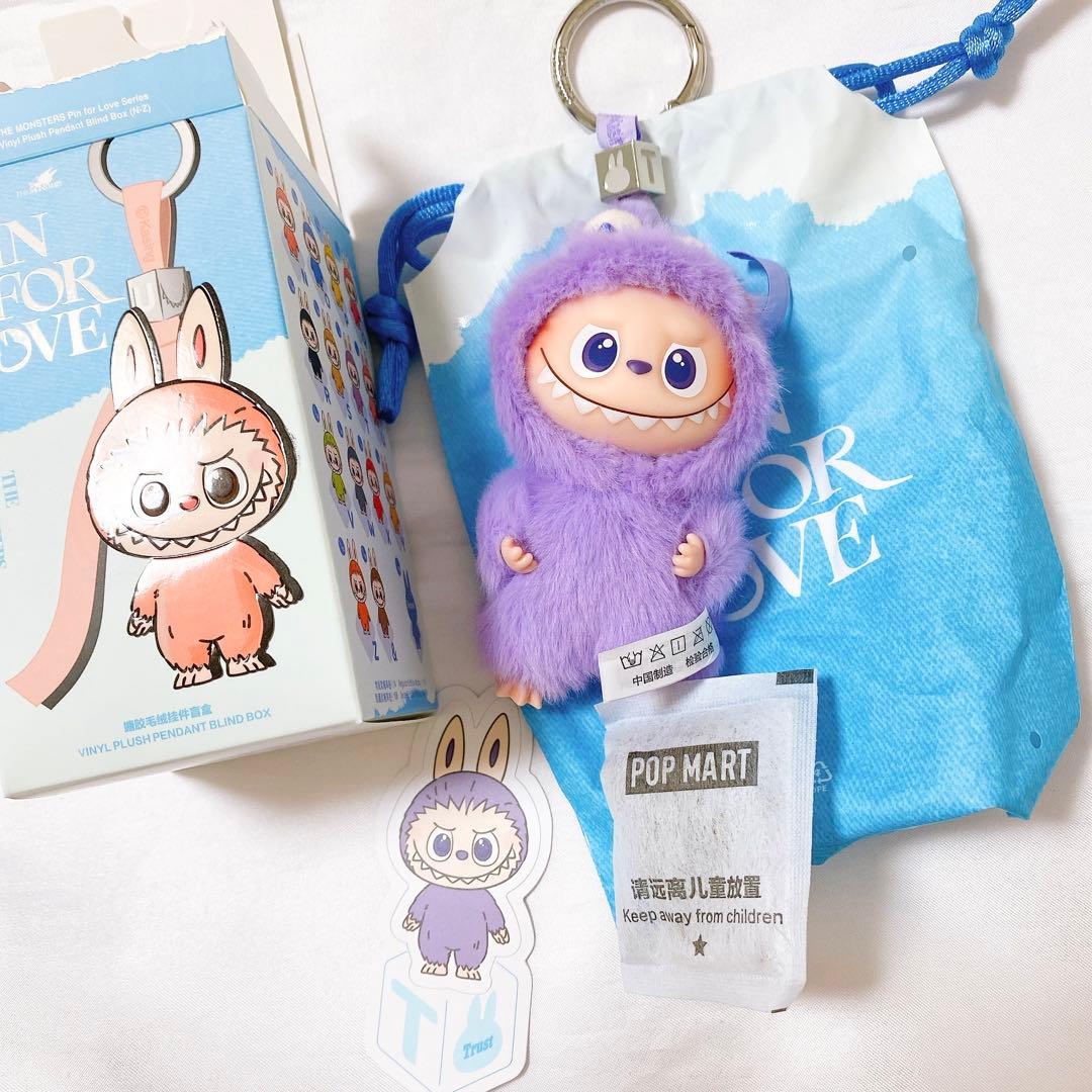 Labubu ラブブ PIN FOR LOVE ぬいぐるみ アルファベット T - メルカリ