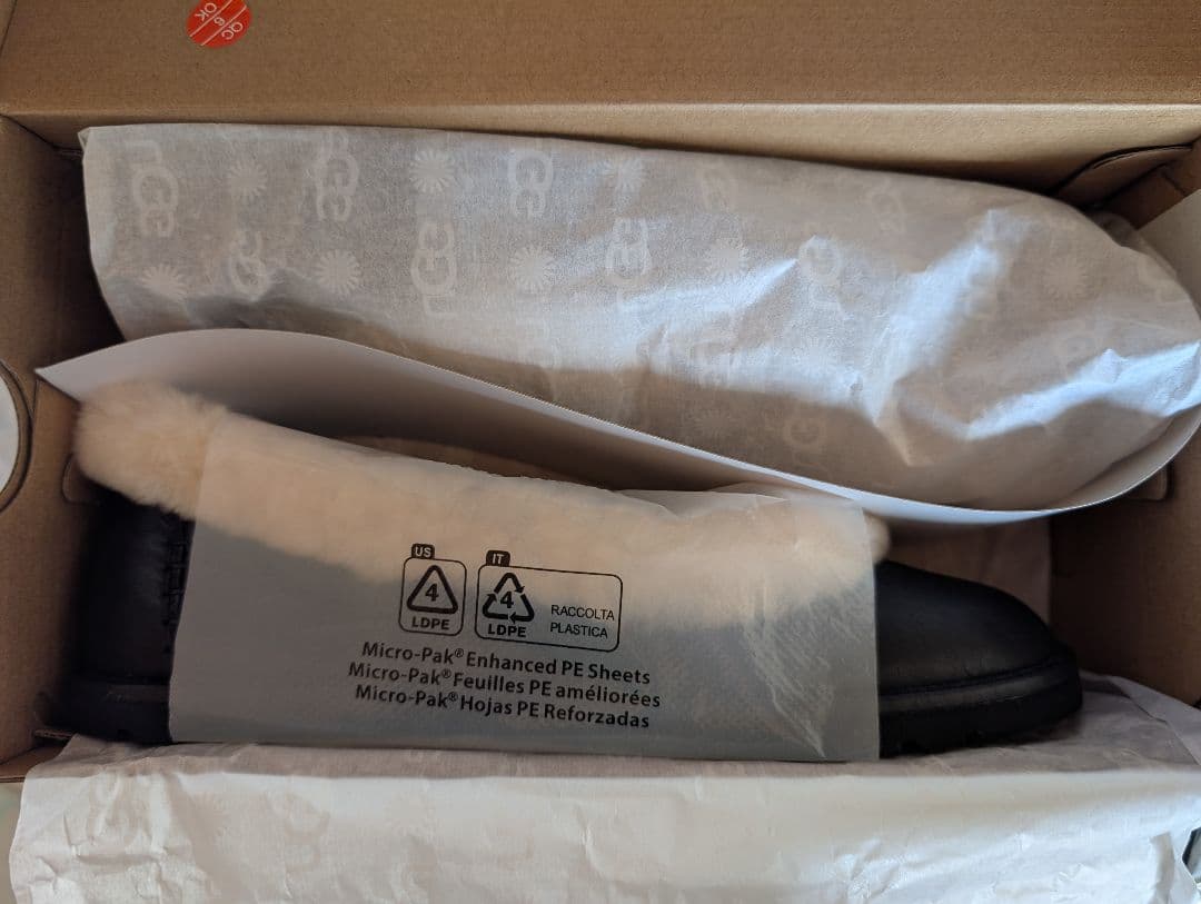 靴 UGG Zora Leather Ballet Flat 24.0cm