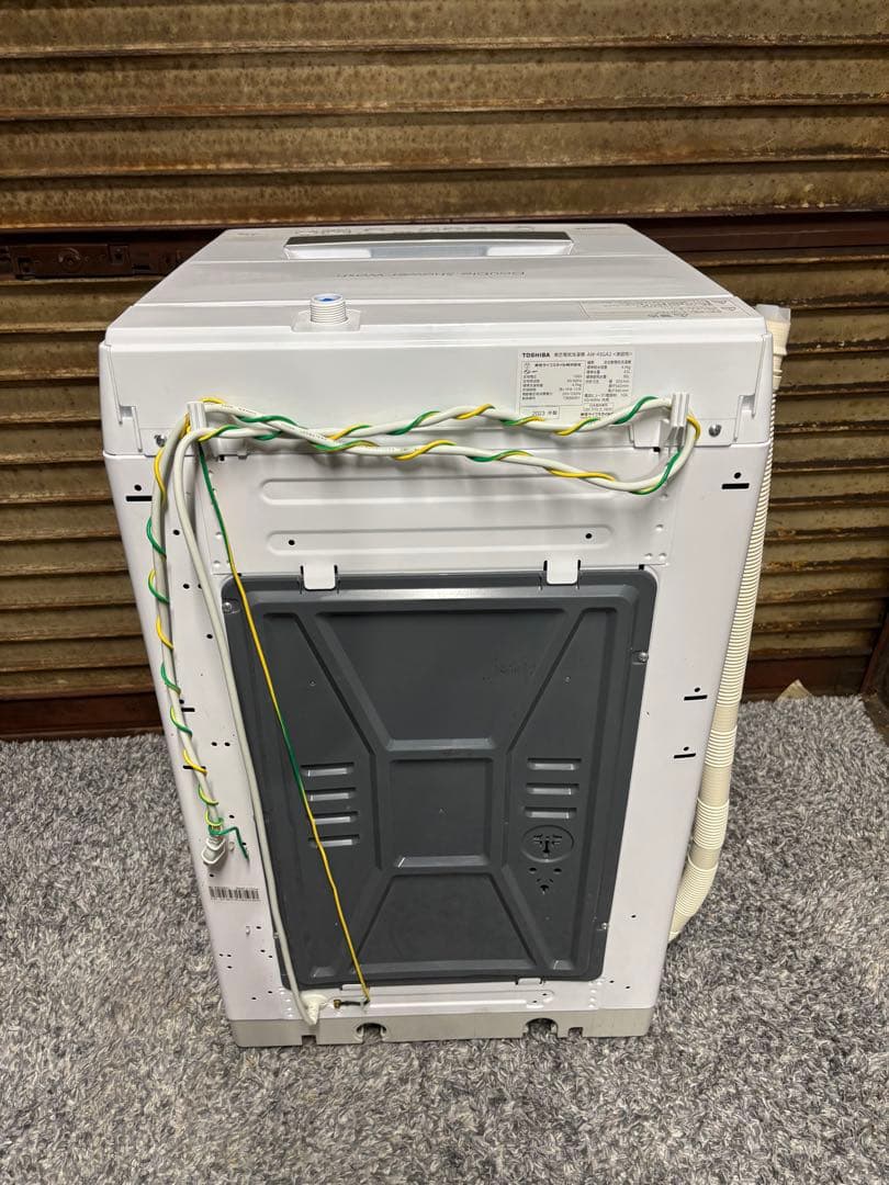 東芝 洗濯機 4.5kg AW-45GA2 2023年製