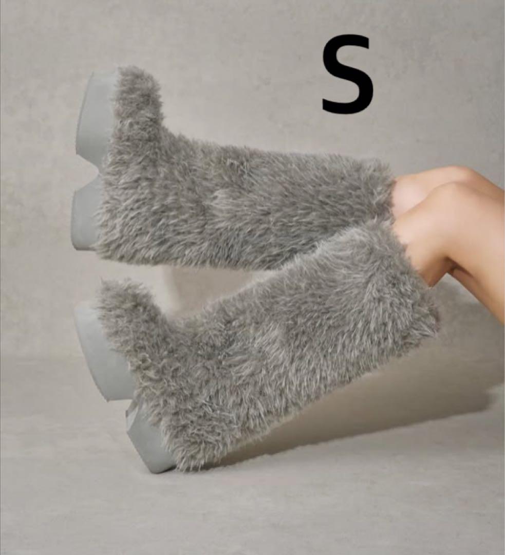 darich ダーリッチ ミックスファーロングブーツ - メルカリ