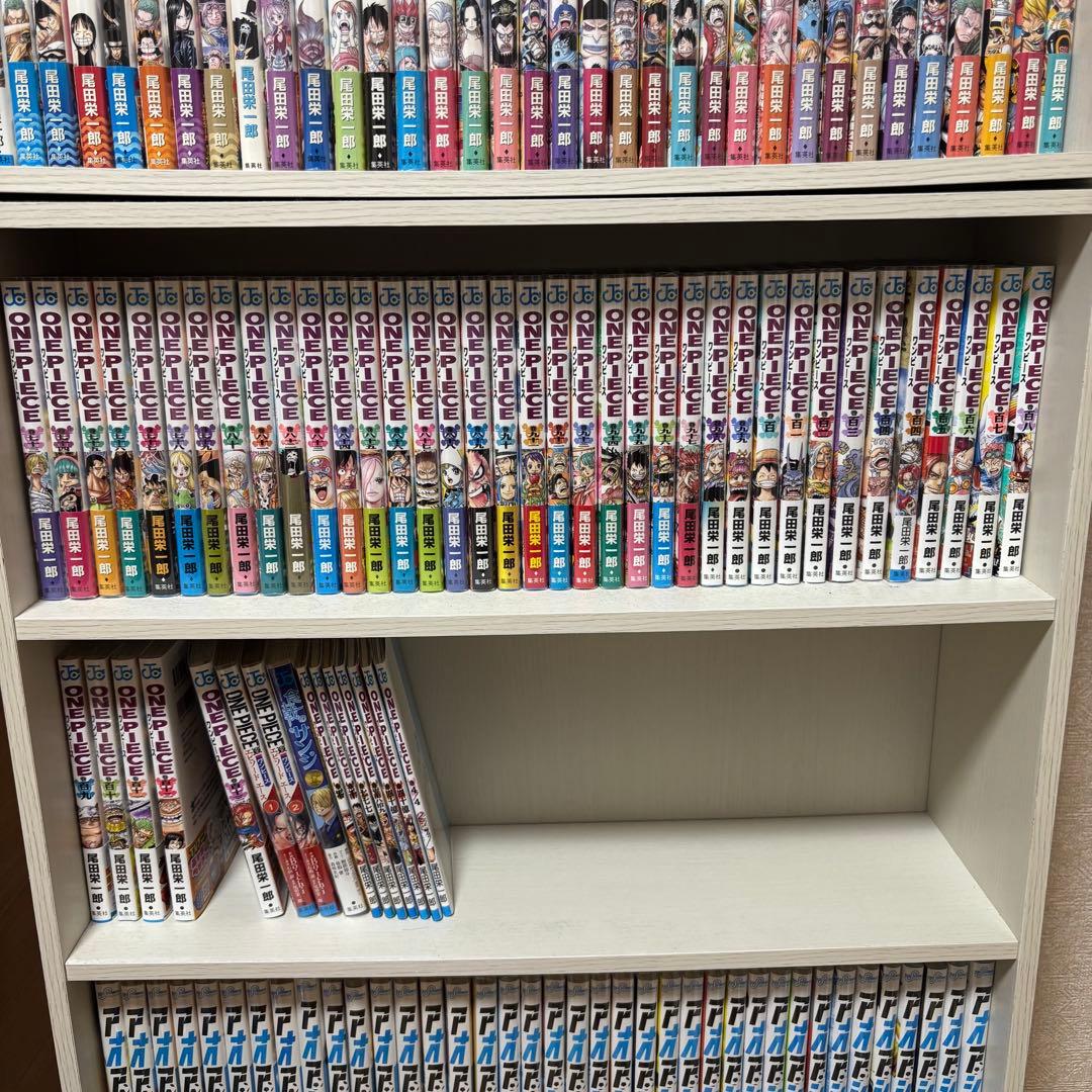 ほぼ初版、帯付き」 ワンピース 全巻 映画特典 付き - メルカリ