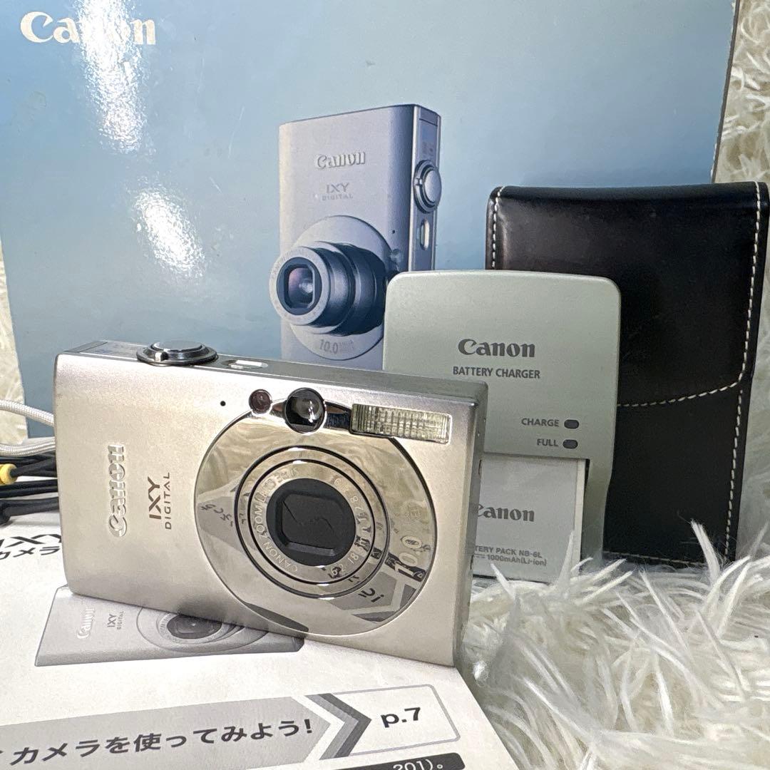 Canon IXY DIGITAL 25IS シルバー コンデジ デジカメ 箱付 Canon IXY DIGITAL シルバー Canon IXY 3 Compact Digital Camera