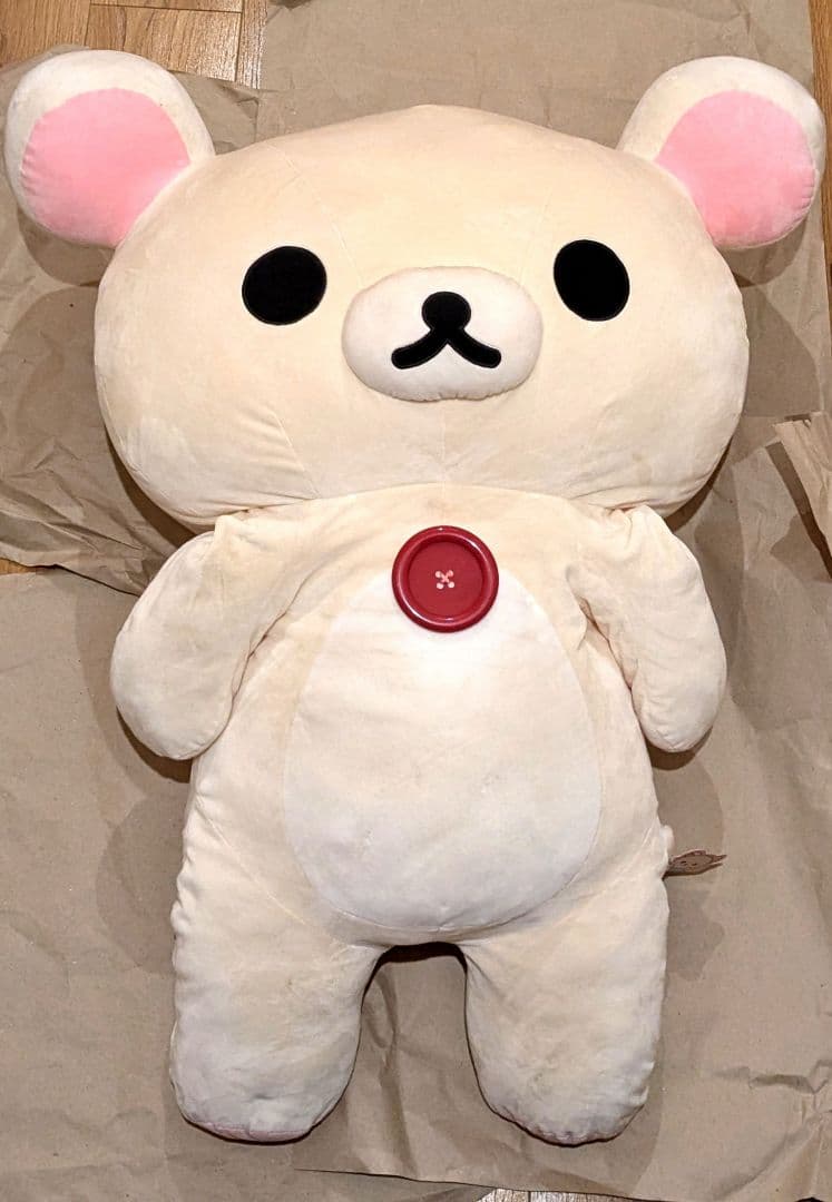 コリラックマ くったり ぬいぐるみ 特大 ジャンク - メルカリ