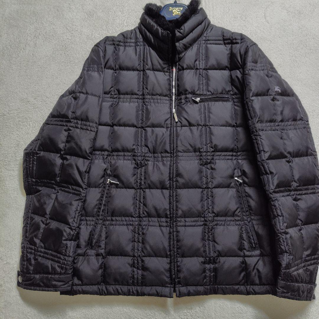 2way バーバリーブラックレーベル ホワイトグースダウン ファー ノバ