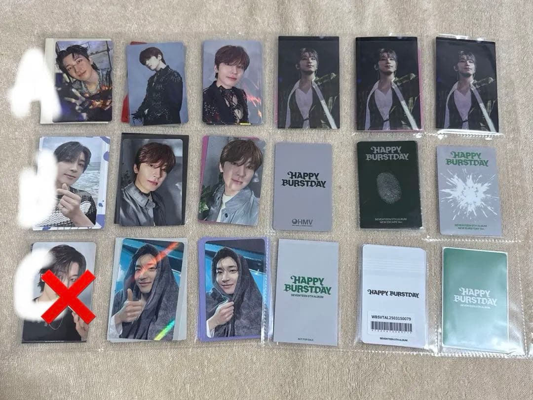 seventeen ウォヌ 封入 特典 ラキドロ トレカ まとめ売り - メルカリ