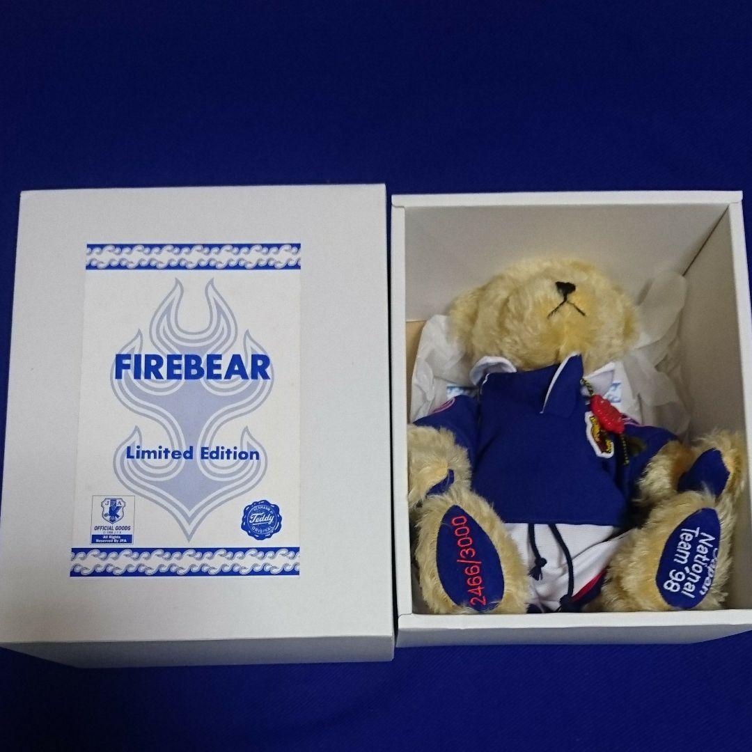 ハーマン ☆ 98年W杯 サッカー サムライブルー ☆ ベア - メルカリ