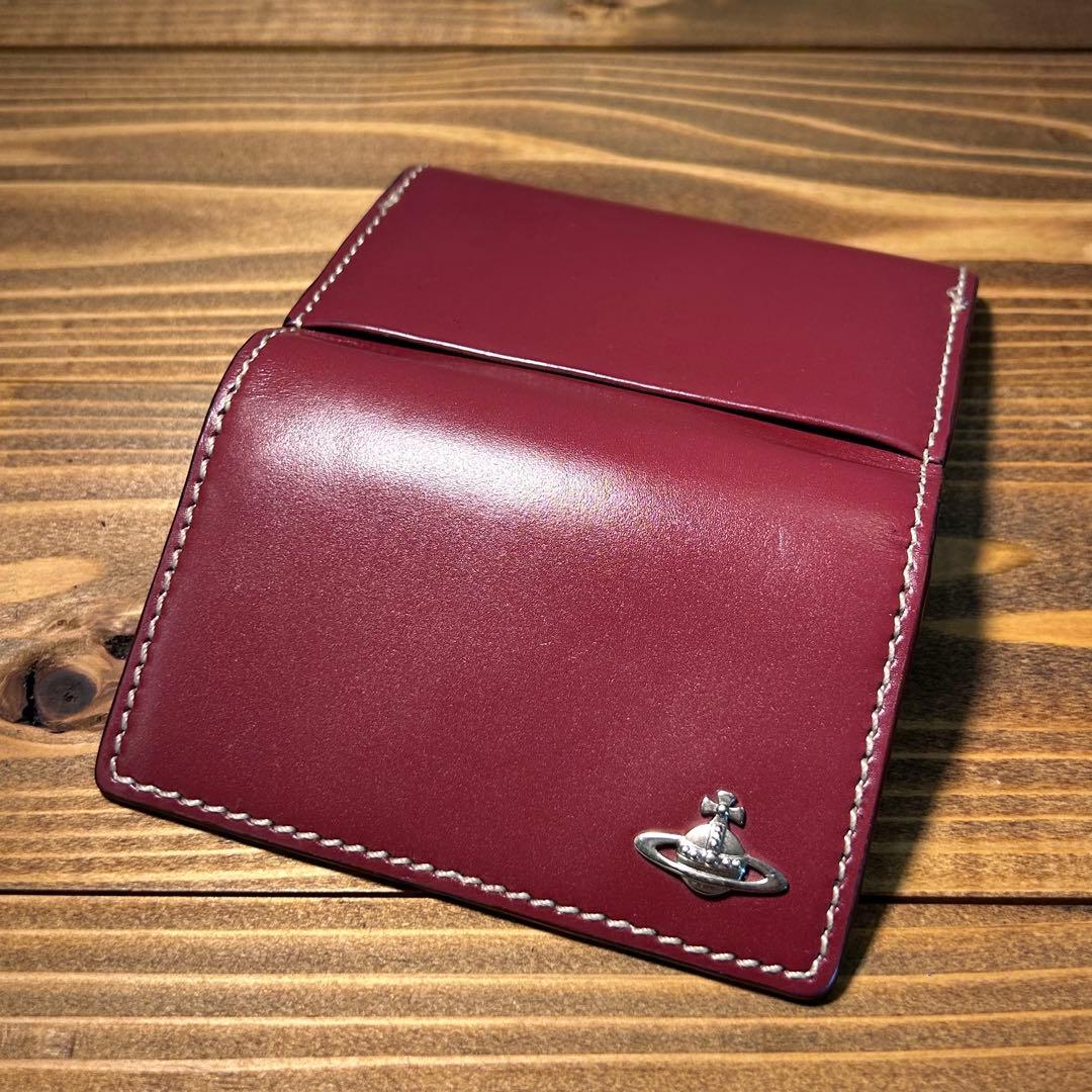 Vivienne Westwood 名刺入れ カードケース ワインレッド - メルカリ