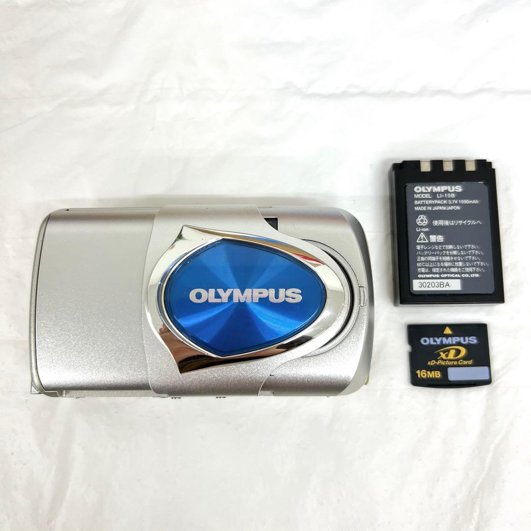 OLYMPUS μ-10 DIGITAL　電池パック メモリー 付　通電OK OLYMPUS μ-10 DIGITAL 電池パック メモリー 付 通電OK OLYMPUS μ-10