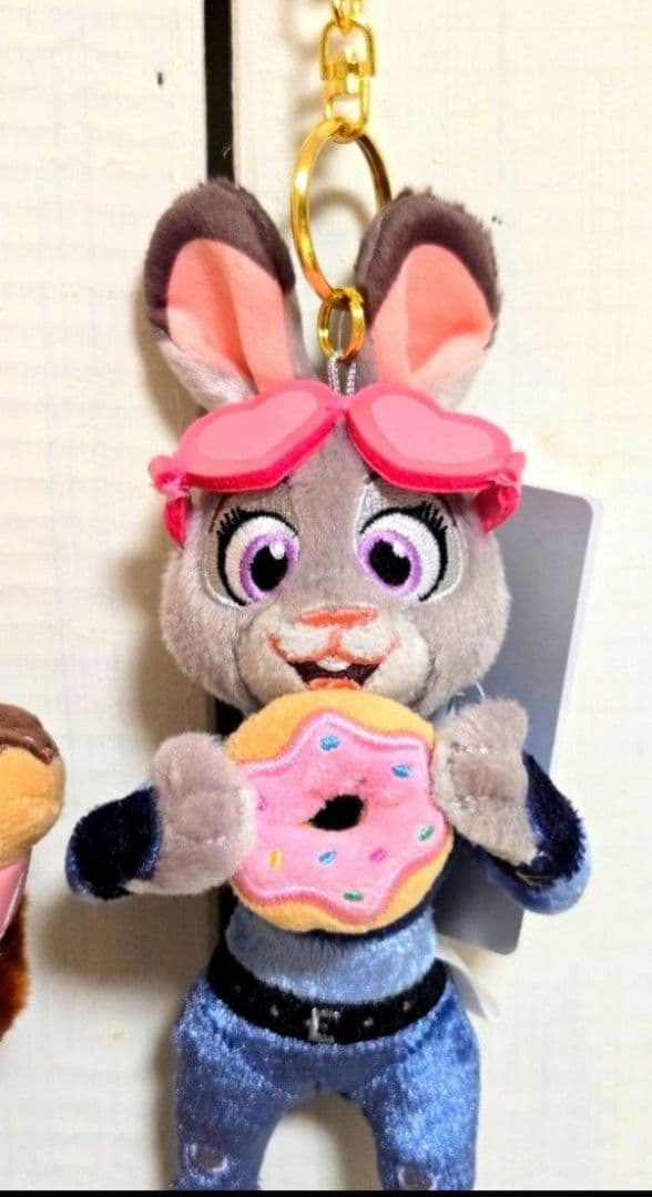 お顔厳選 ズートピア 10周年 キーチェーン ニック ジュディ ディズニー