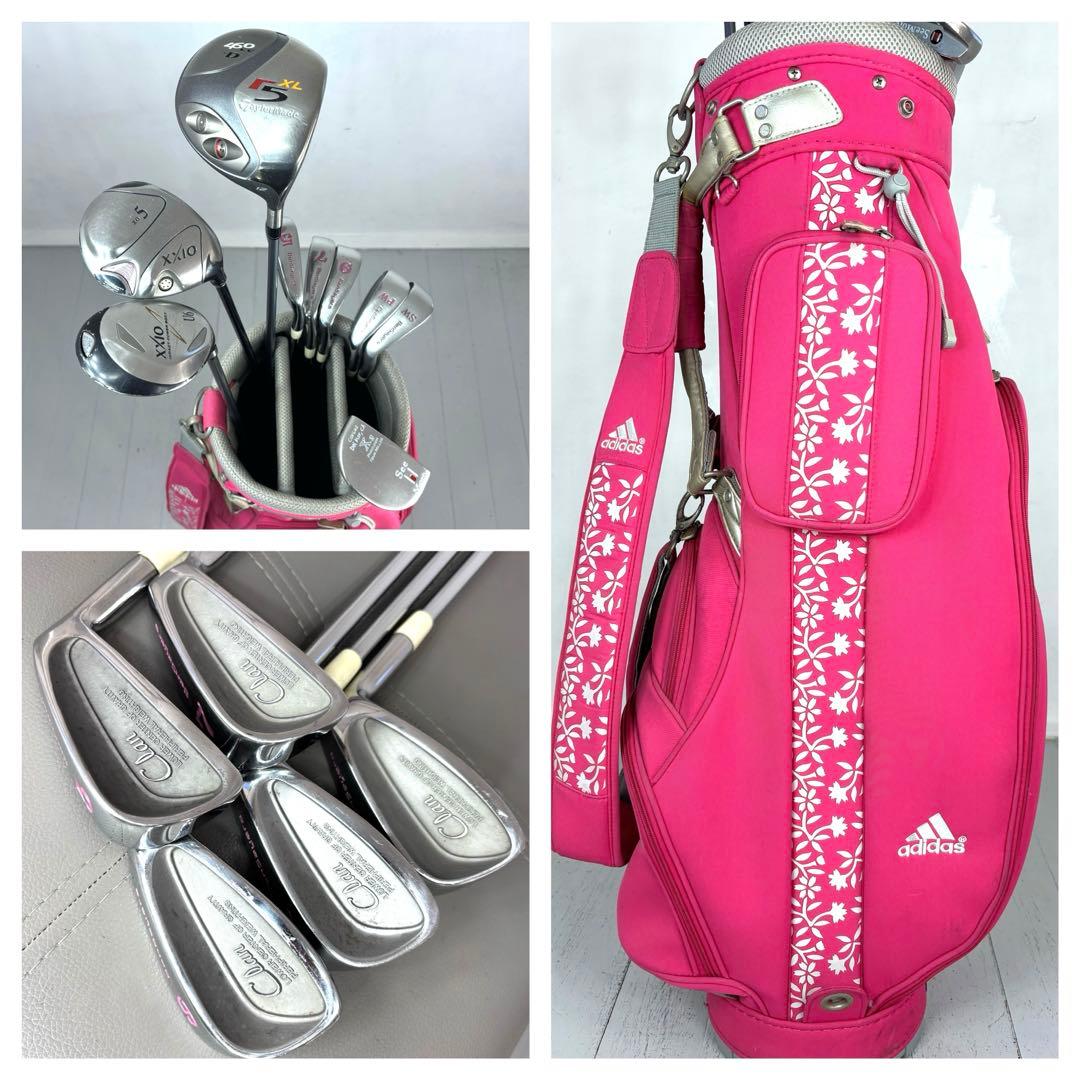 本格派 レディースゴルフクラブ 9本 ゴルフセット 初心者向け お試しセット