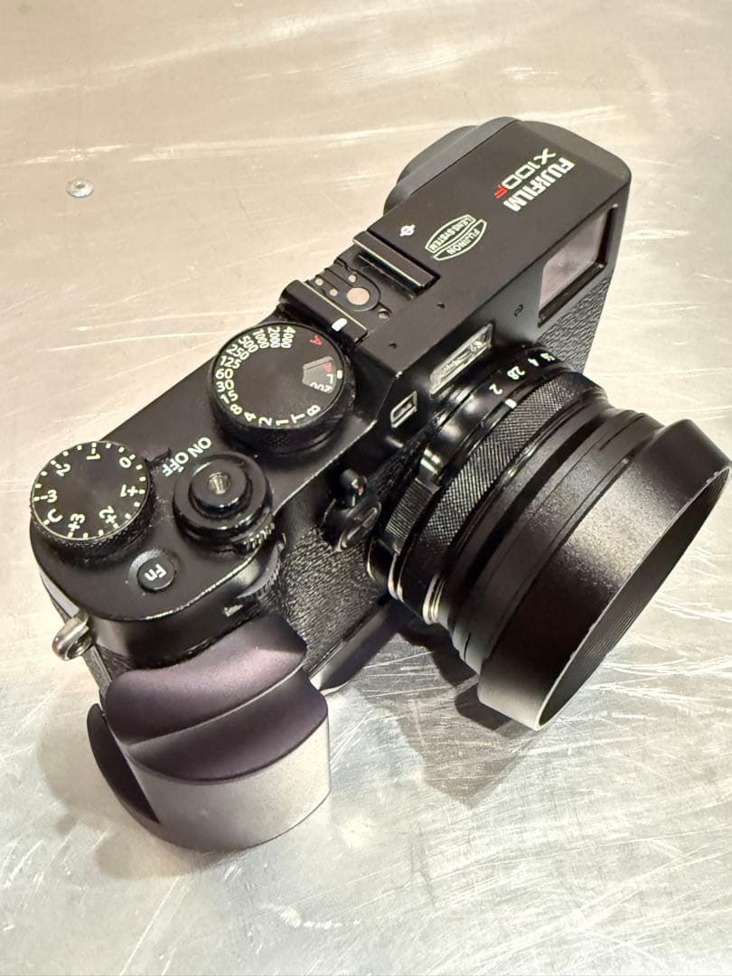 撮影可 一部難あり】FUJIFILM X100F 黒 シャッター8800回