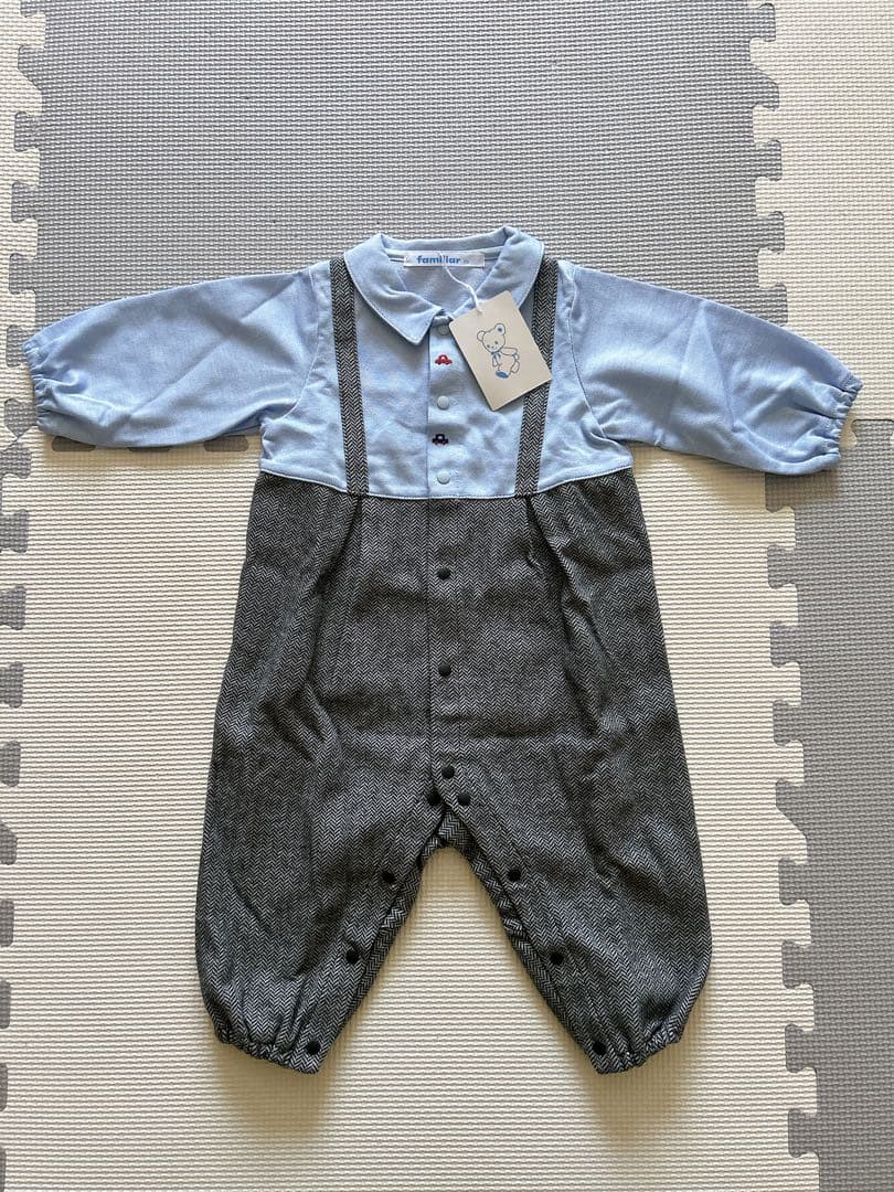 familiar カバーオール 70 長袖 フォーマル 結婚式 入園式 familiar カバーオール 70 長袖 フォーマル 結婚式 入園式
