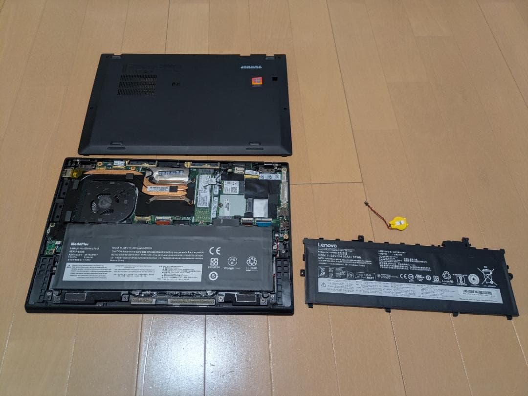 新品バッテリー】ThinkPad X1 Carbon Gen6｜第8世代i5 - メルカリ