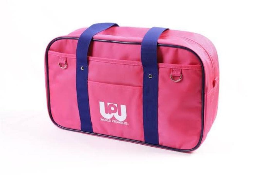 WORLD PEGASUS ピンクトートバッグ (新ワッペ) - メルカリ