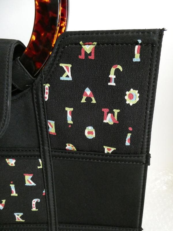 岡重 トートバッグ 縦型 クリスマス柄 パッチワーク 和装 - 着物・浴衣快適